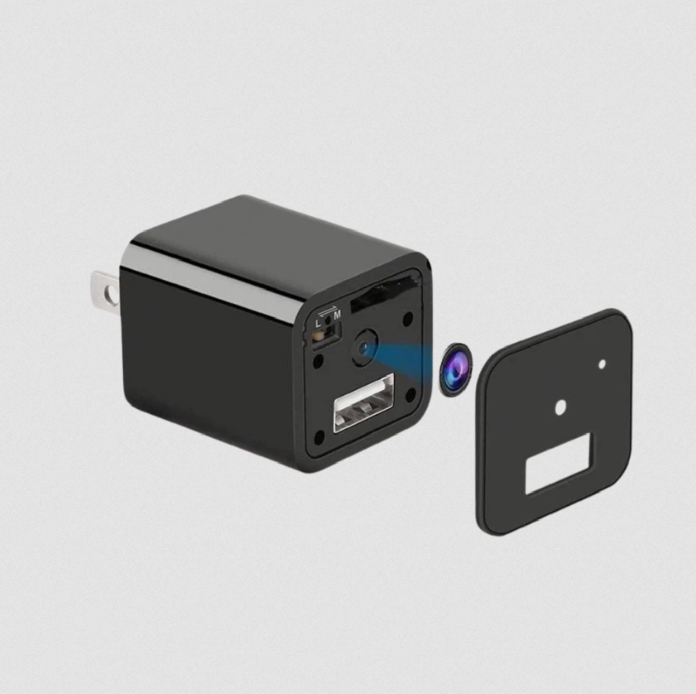 USB Charger Security Camera with Audio