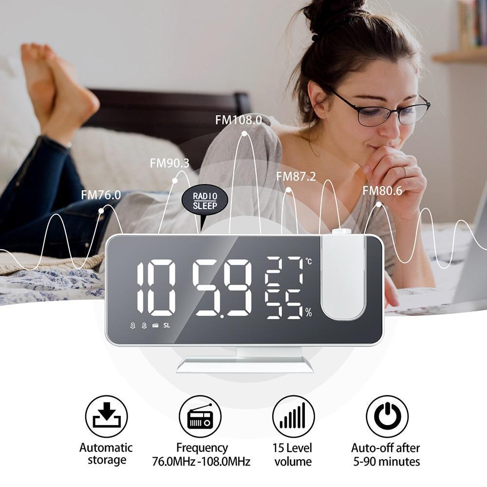Digital Alarm Clock with built-in FM Radio