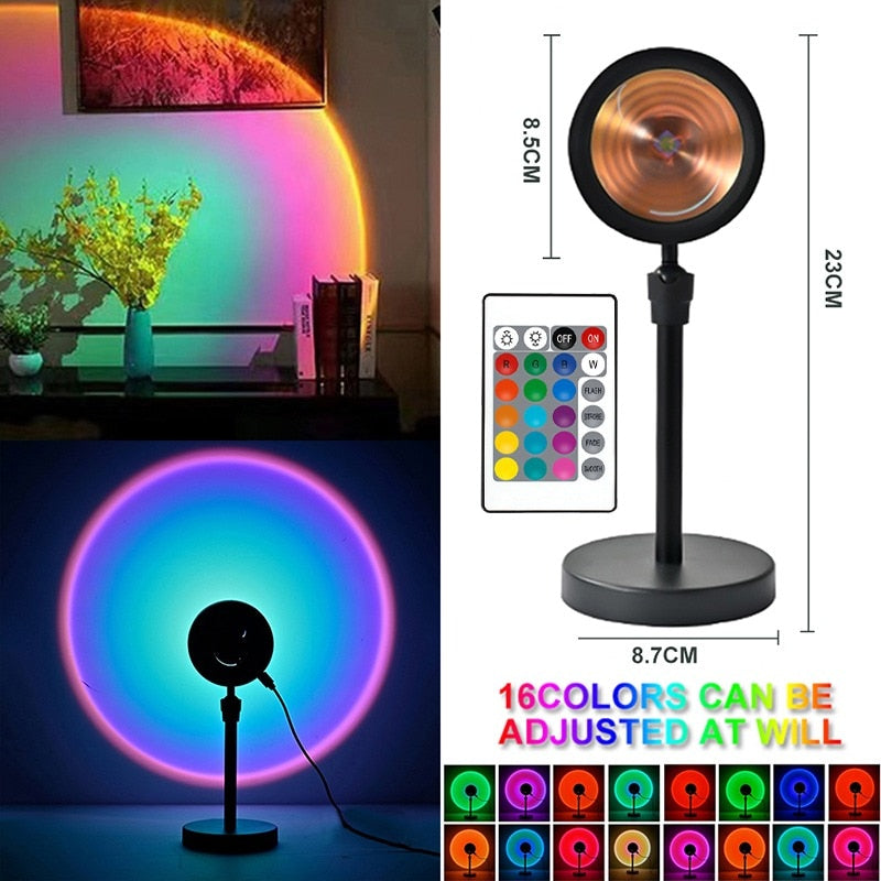 Sunset LED Projector-Make your own sunset!