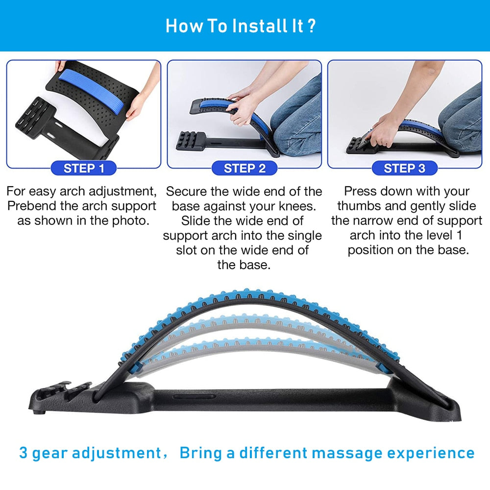 Lumbar Support | Back Massage Stretcher