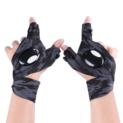 LED Flashlight Gloves -Free your hands!