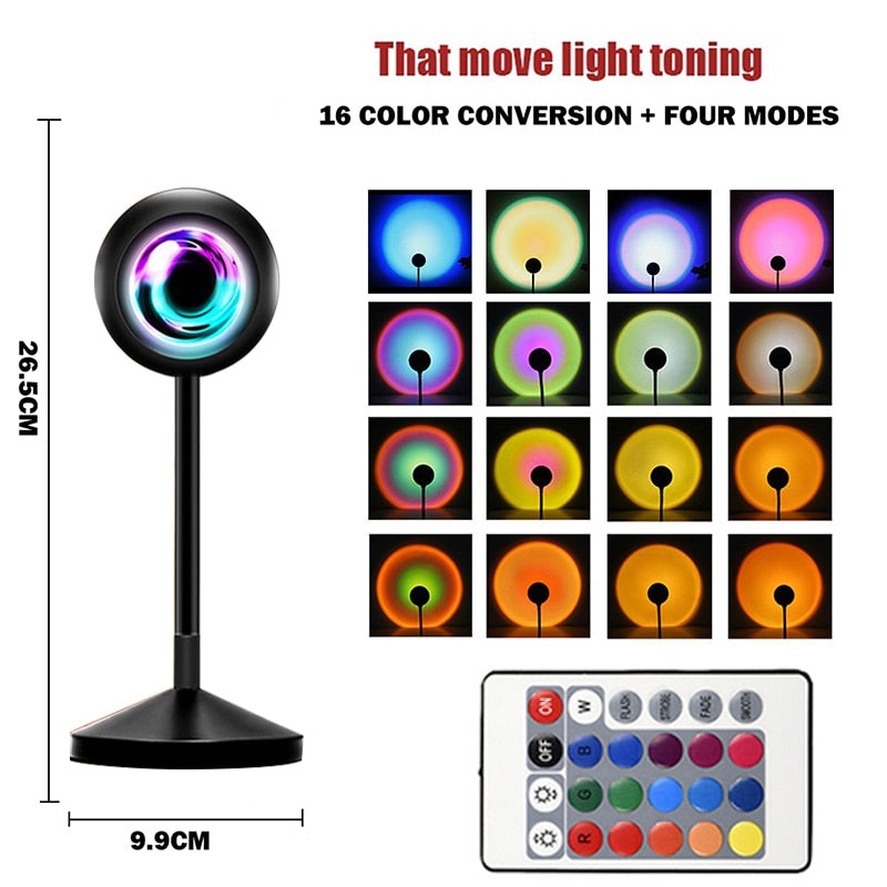 Sunset LED Projector-Make your own sunset!