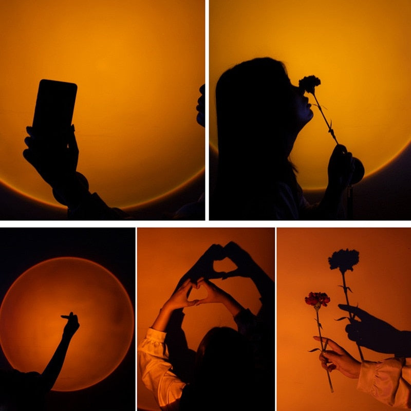 Sunset LED Projector-Make your own sunset!