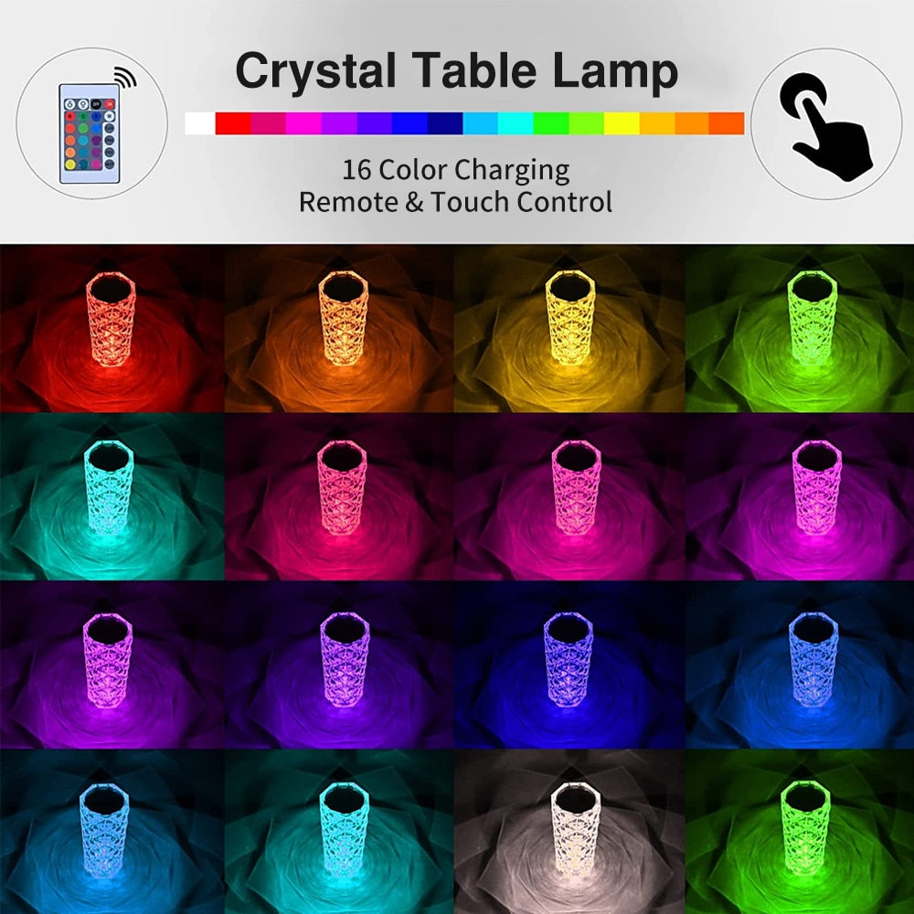 LED Crystal Lamp | Make a unique atmosphere!